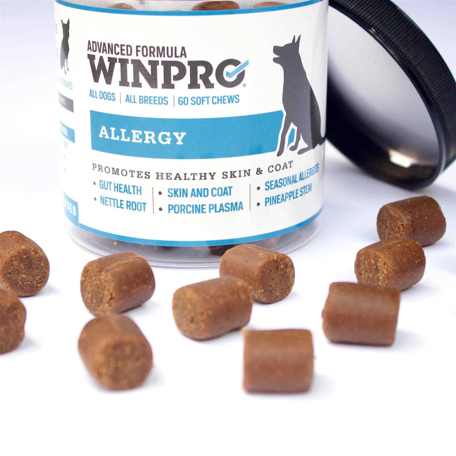 Dog Allergy Soft Chew Supplement k7m