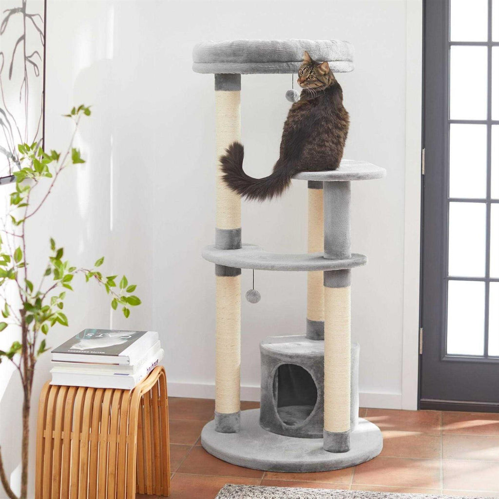 Cat Tree Condo with Faux Fur a7
