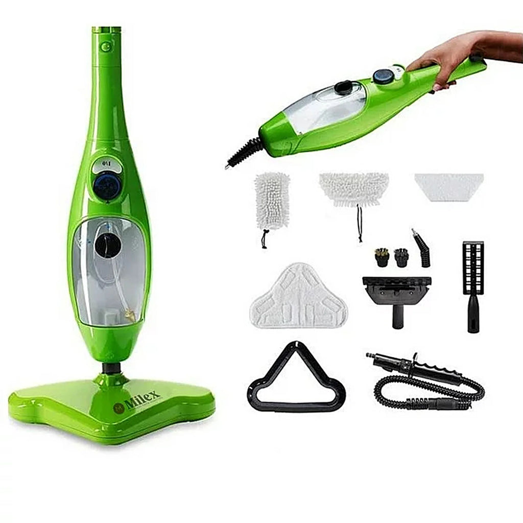 AS SEEN ON TV - MEGA DEAL - EASY TO USE MultiPurpose Handheld Steam Cleaner Mop 6 in 1