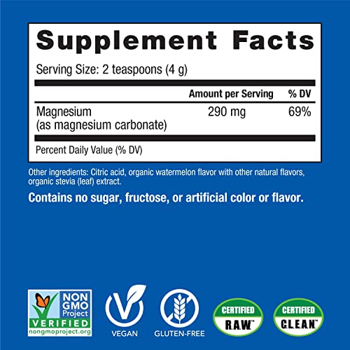 Magnesium Citrate Supplement Drink Mix Powder, Unflavored, 16 oz k7