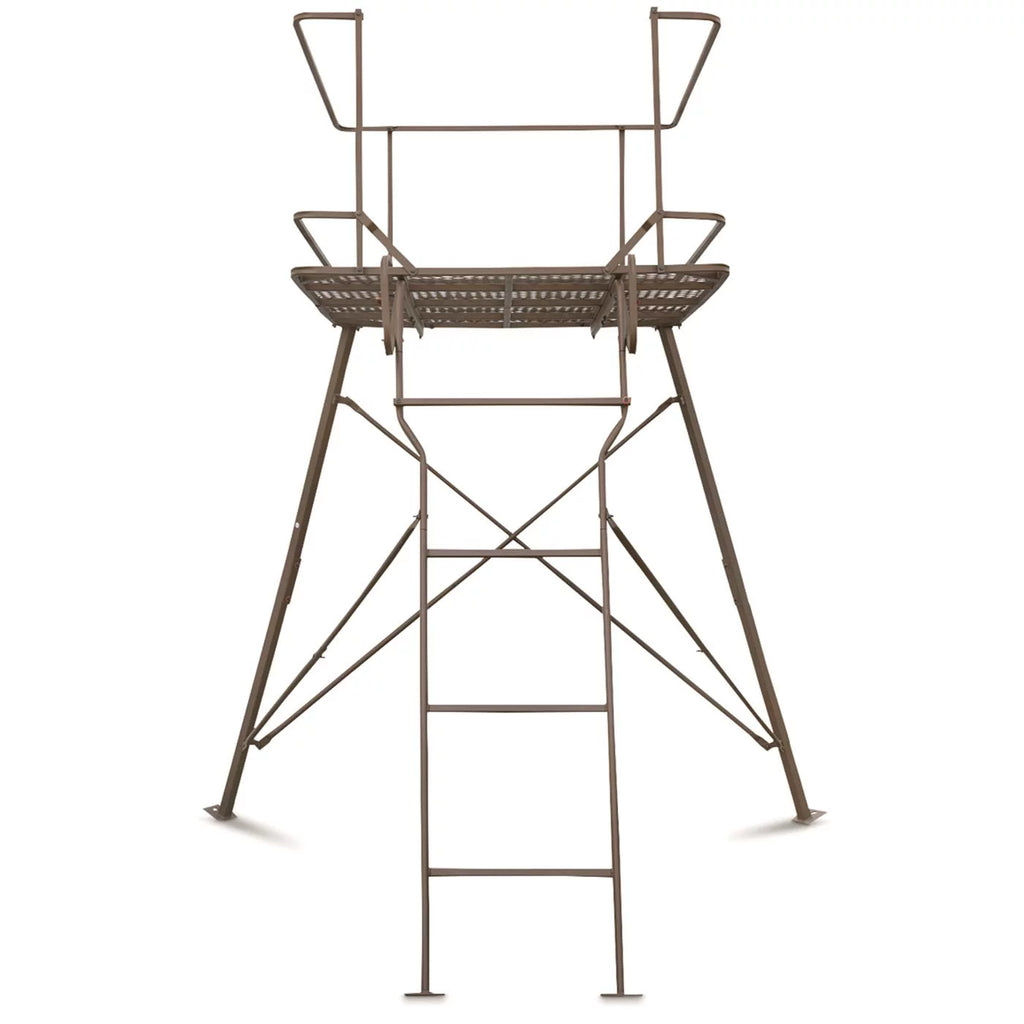 Tripod Hunting Tower Blind 2-Person Elevated Stand a7k