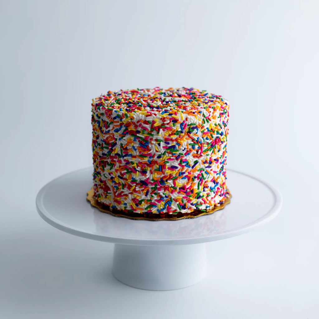 Vanilla Rainbow Cake 6 Inch Birthday Cake a7