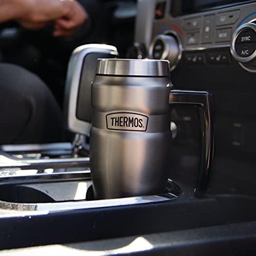 Stainless Steel Travel Mug 16oz Midnight Blue k7