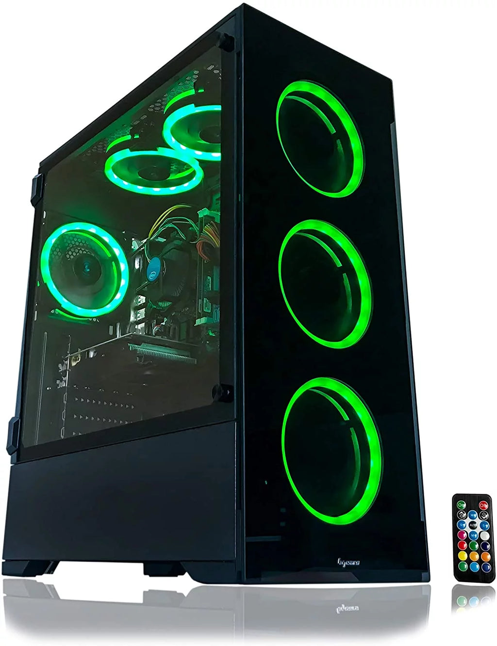 Gaming Desktop PC Intel 3.70GHz 16GB RAM 512GB SSD RX 580 8GB Windows 11 RGB k7