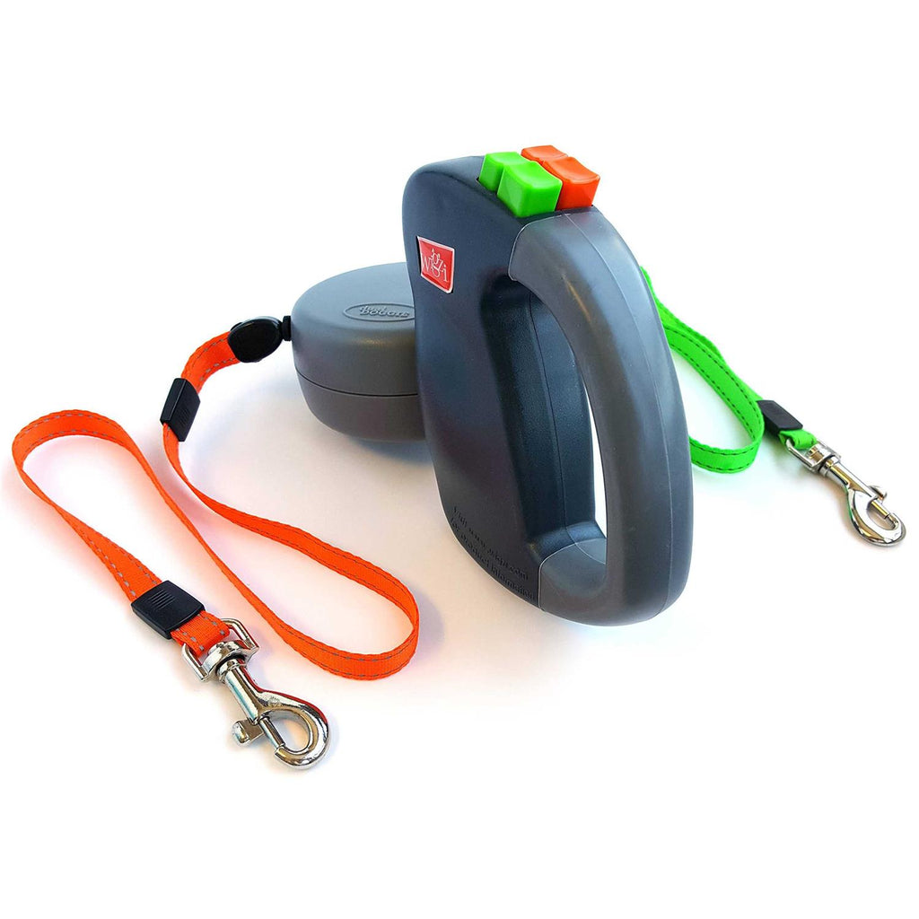 Retractable Dog Leash Dual Handle k7p