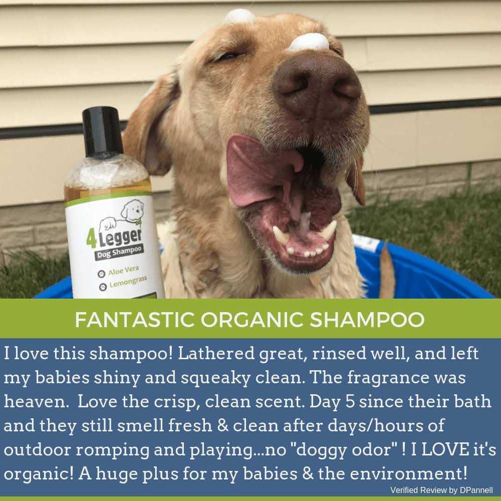 Hypoallergenic Dog Shampoo with Organic Lemongrass k7
