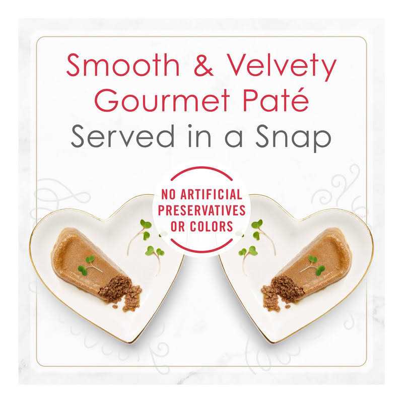 Gourmet Pate Tender Beef Wet Cat Food k7m