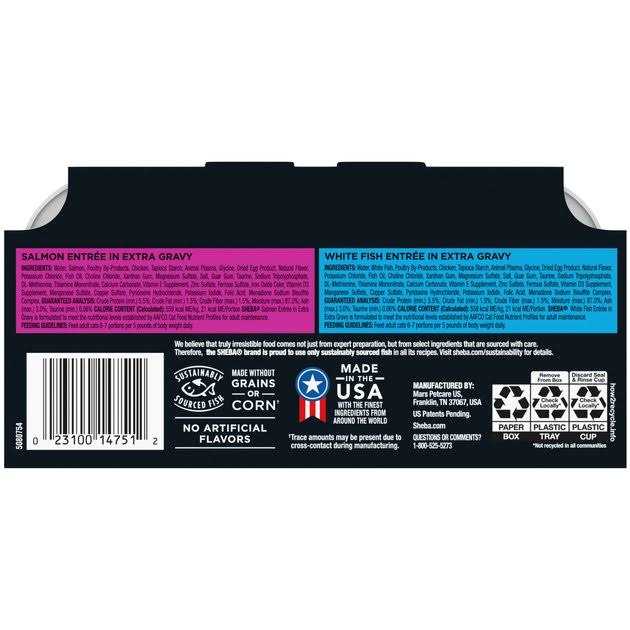 Wet Cat Food Gravy Variety Pack a7