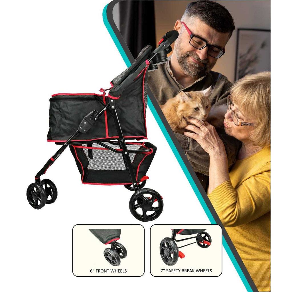 Pet Stroller for Small Dogs 4a