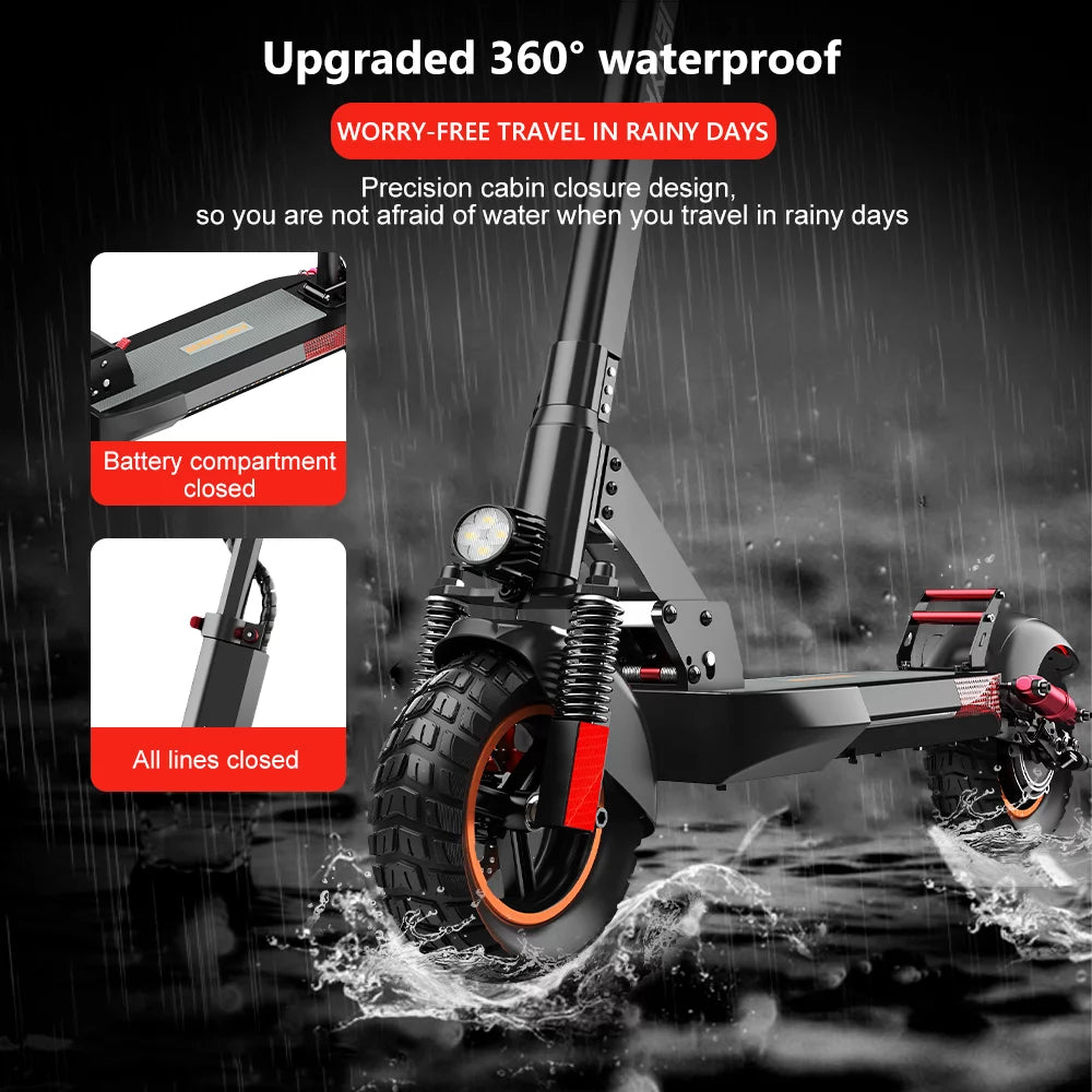 Electric Scooter 700W 10" Tires Folding Commuter a7