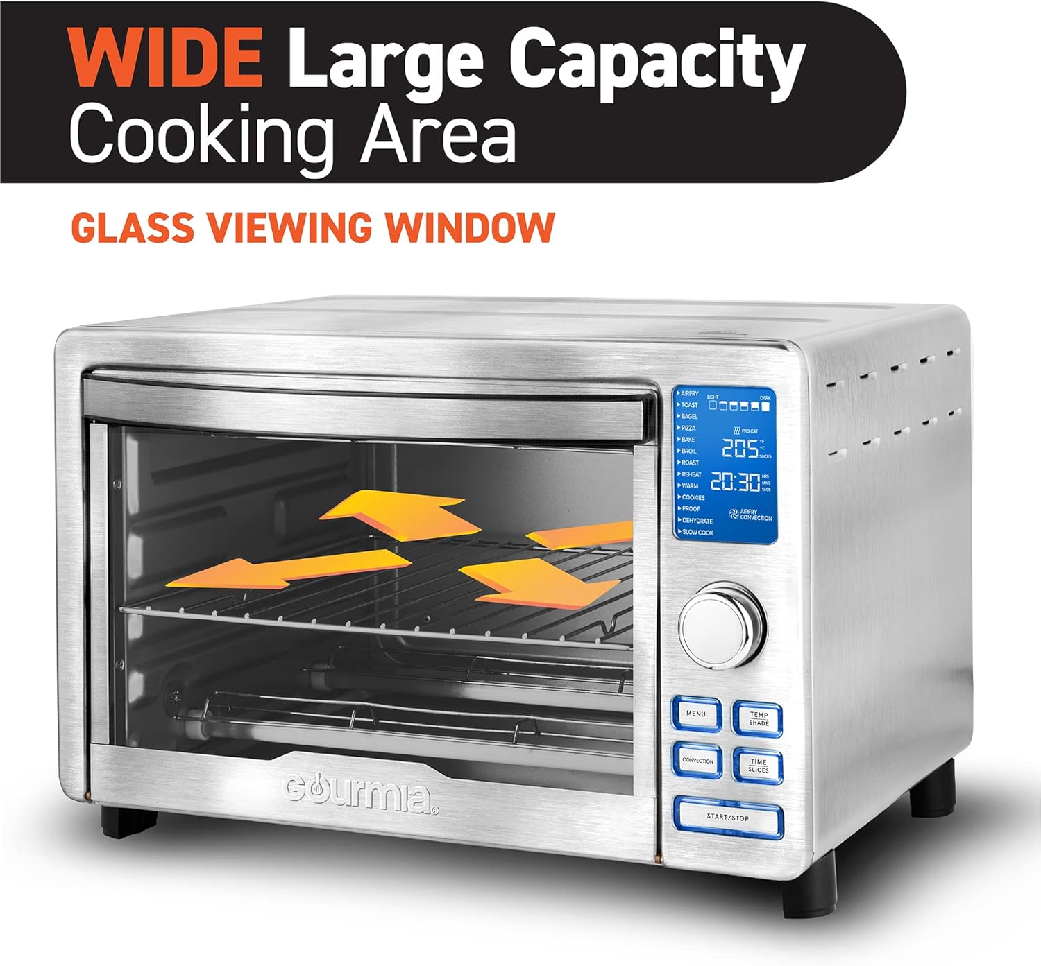 Digital Toaster Oven Air Fryer k7m