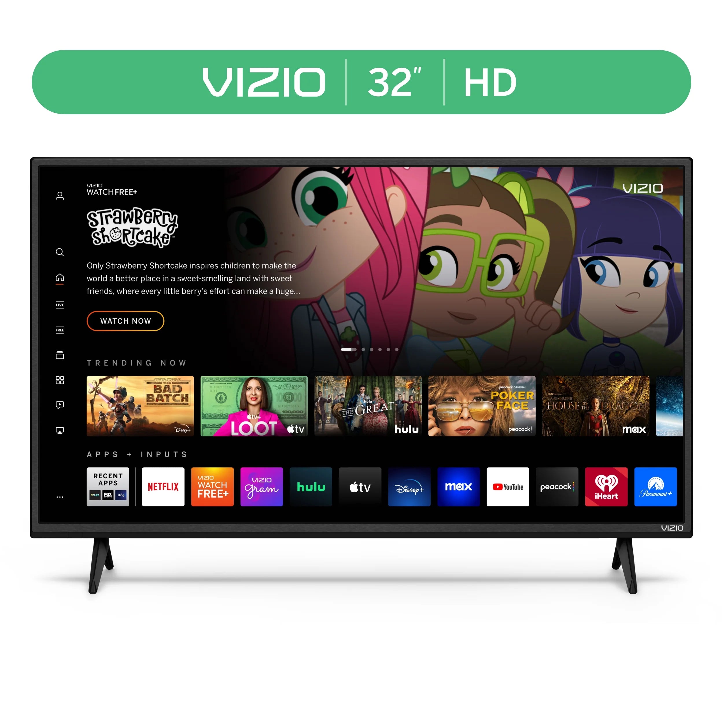 VIZIO 32" Class D-Series HD Smart TV D32h-J09