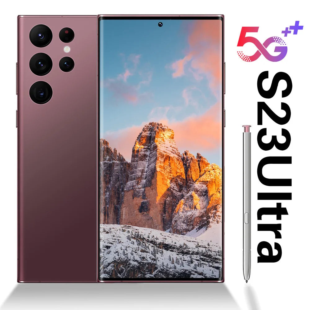 Smartphone 5G Unlocked Android 13 7.3 inch q7