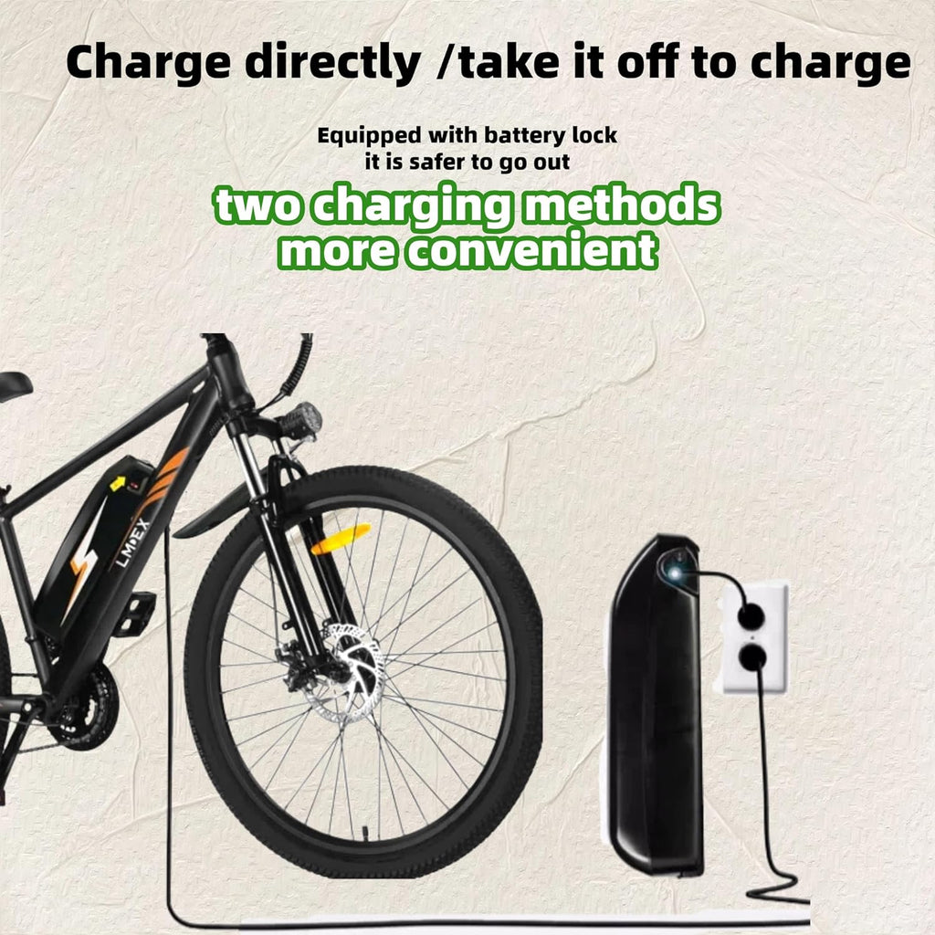 Electric Mountain Bike 26 Inch 500W Commuter E-bike a7