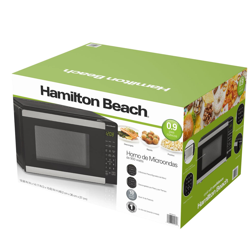 Stainless Steel Countertop Microwave Oven, 0.9 Cu Ft k7