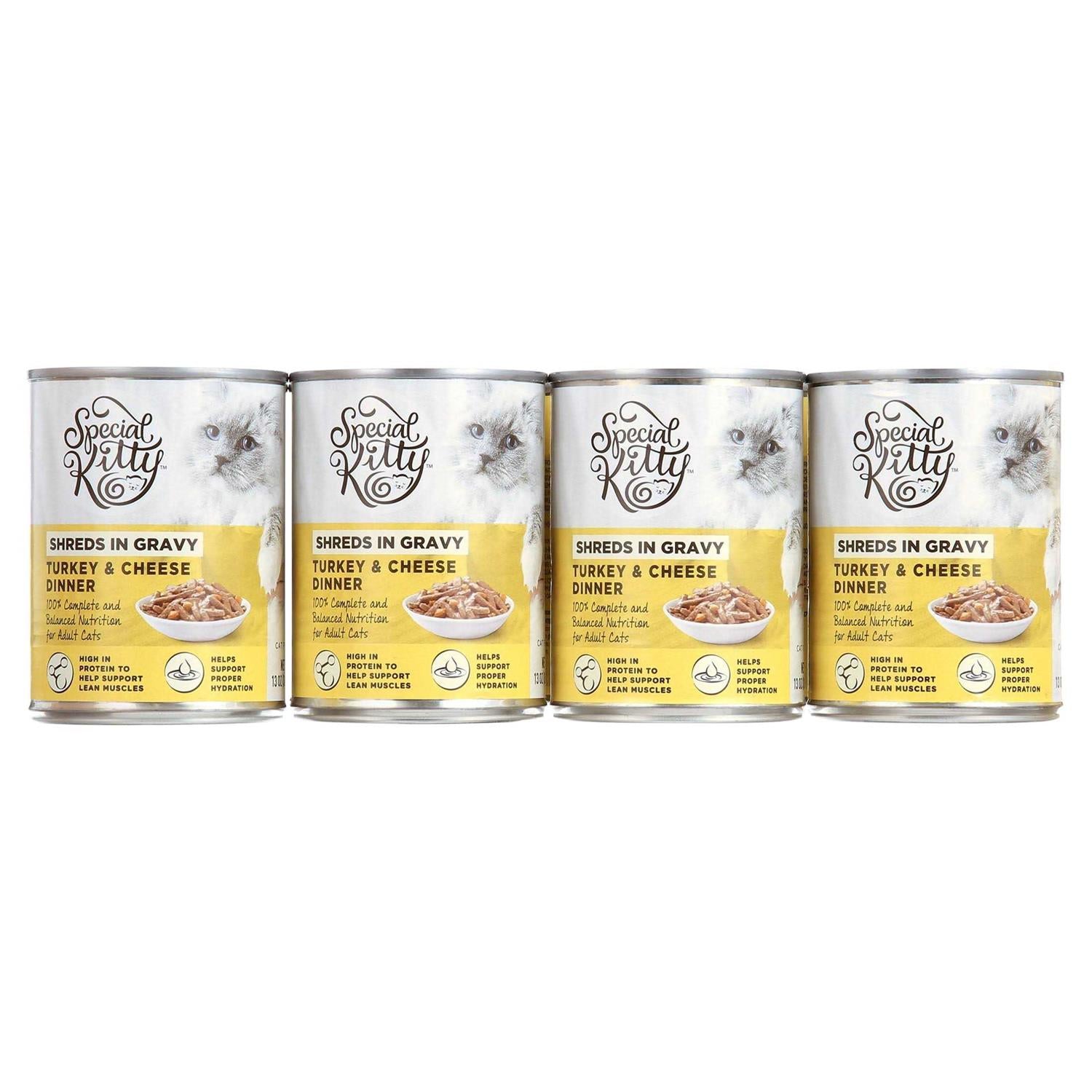 Special Kitty Turkey Cheese Wet Cat Food Multi-Pack - Pet Supplies online store