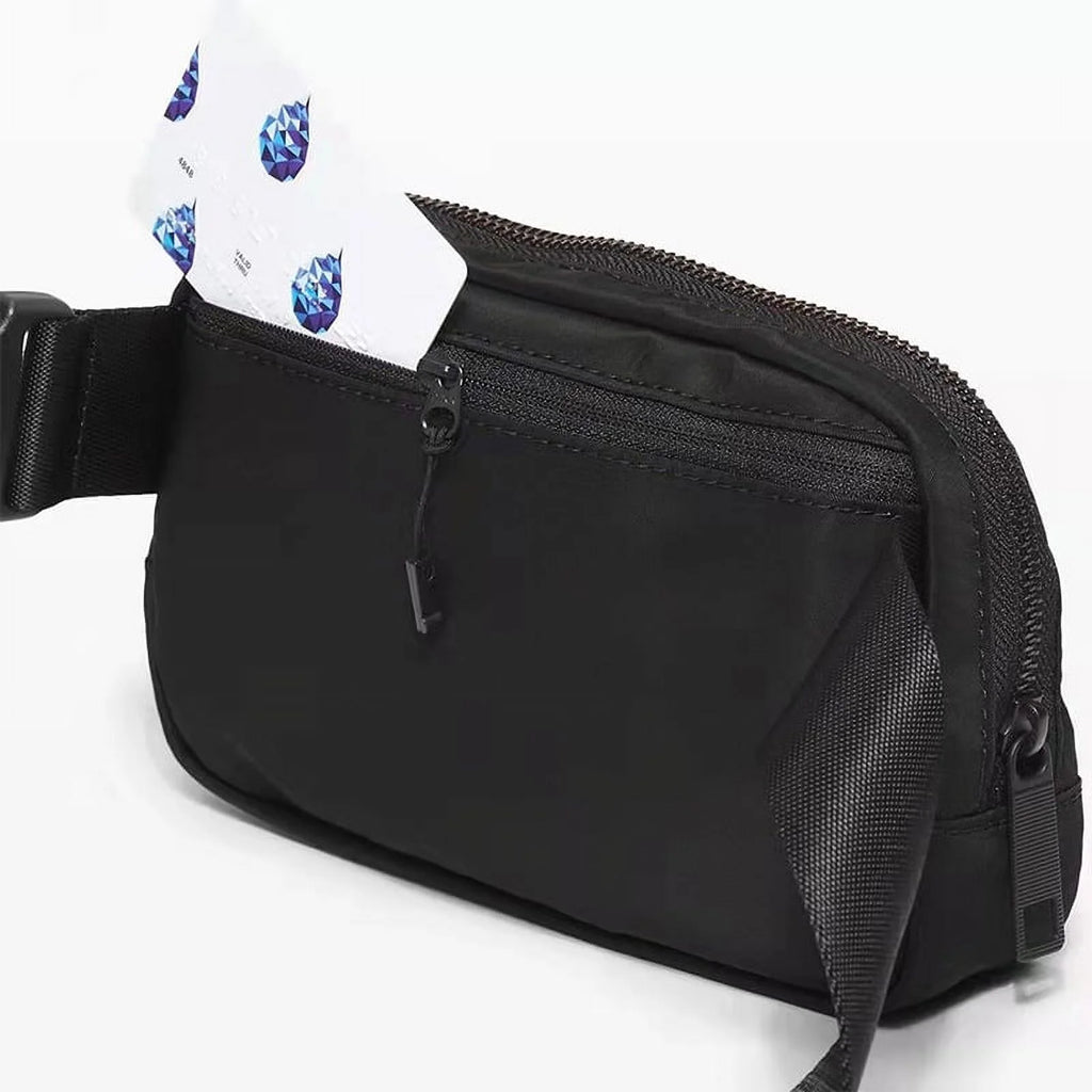 Belt Bag Crossbody Fanny Pack 1L Black a7