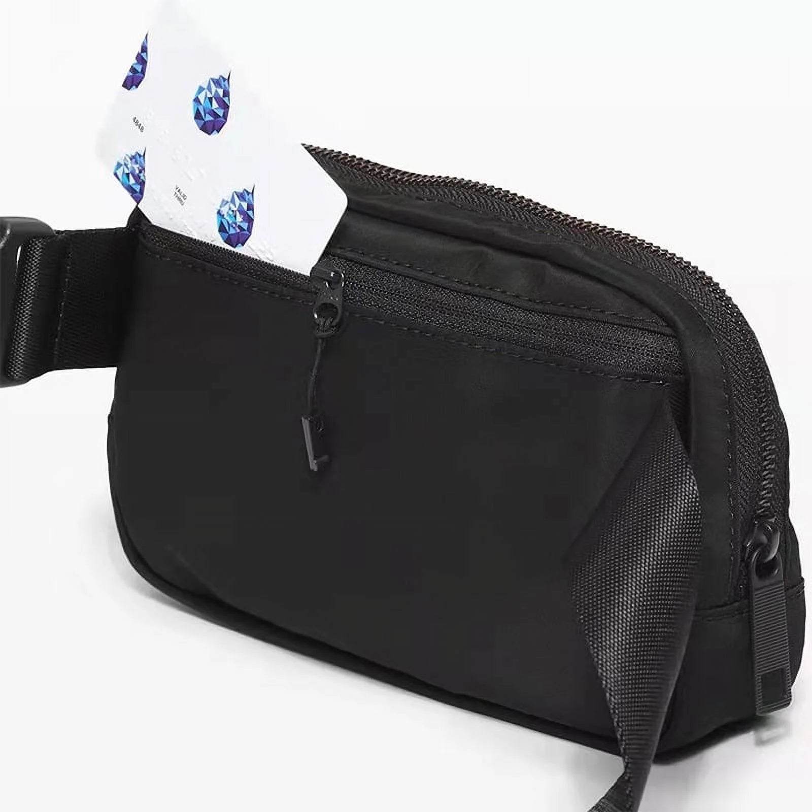 Belt Bag Crossbody Fanny Pack 1L Black a7