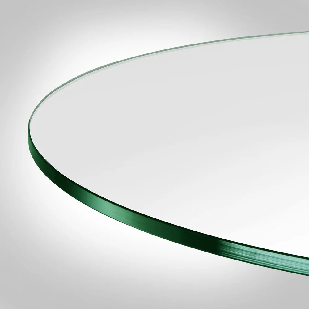 Round Glass Table Top 42 Inch Tempered 1/4 Thick Flat Polished a7