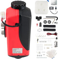 PHILTOP Diesel Heater 12V 5KW, Air Diesel Heater Parking Heater, Black Red Diesel Air Heater for Tent, Car, RV, Truck, Camper, Trailer, Motorhome