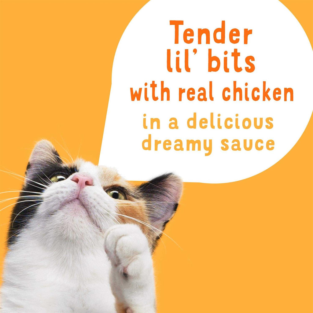 Shredded Chicken in Sauce Wet Cat Food Complement k7m