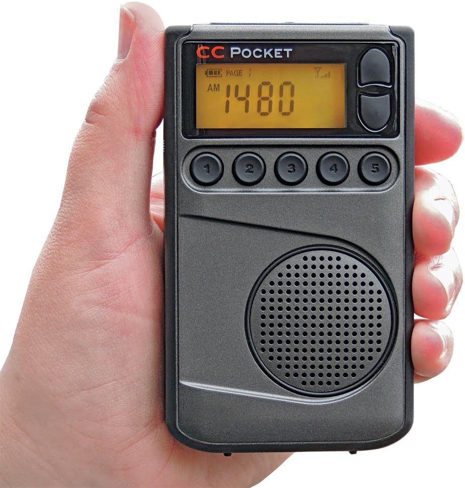 AM FM NOAA Weather Radio with Clock and Sleep Timer k7x