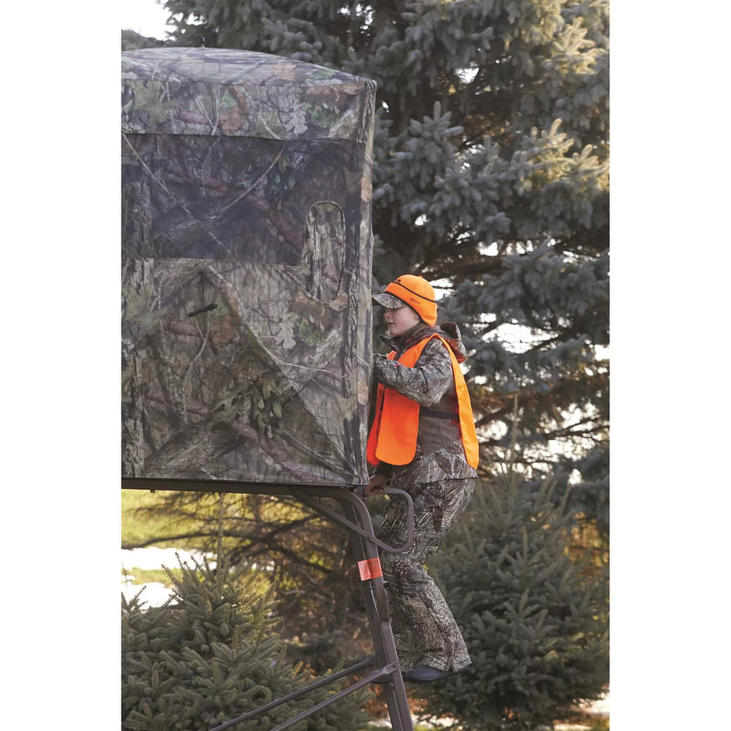Tripod Hunting Tower Blind 2-Person Elevated Stand a7k
