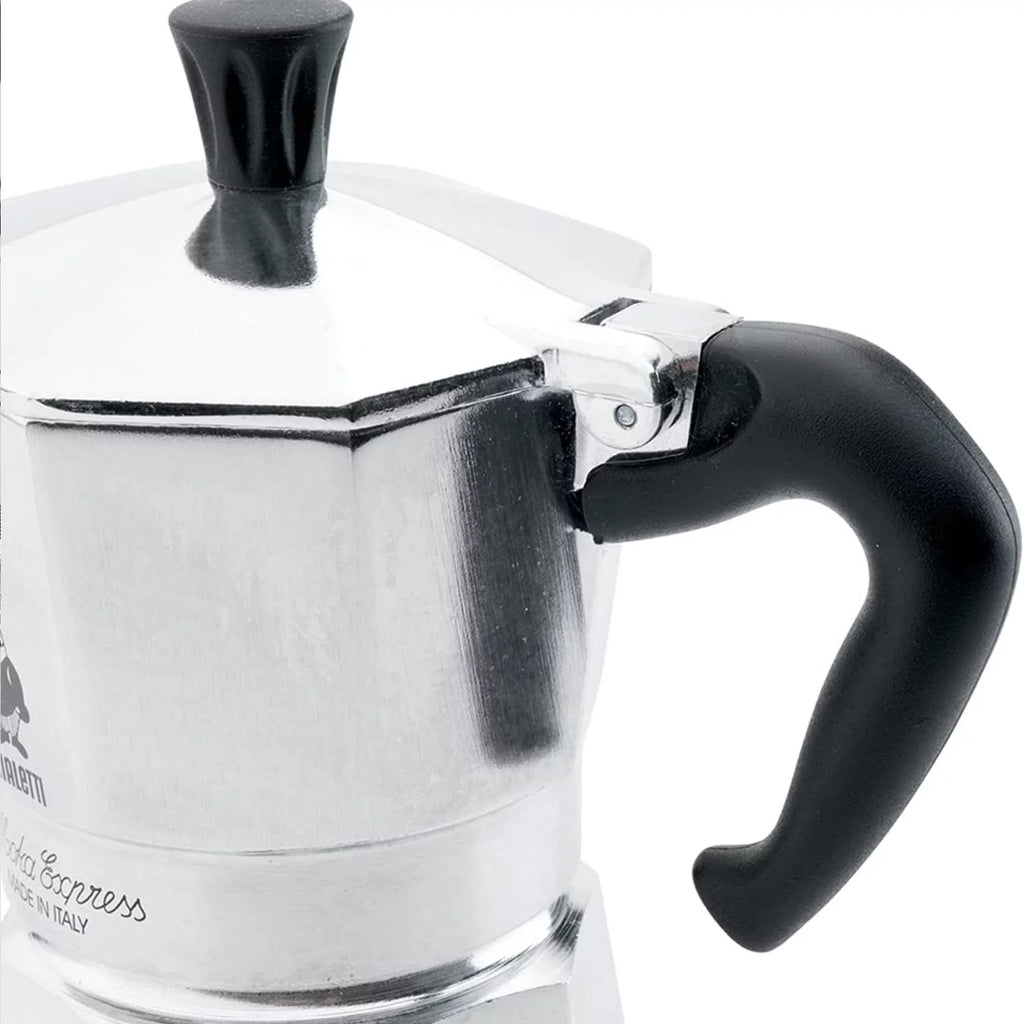 Espresso Coffee Maker 6 Cup Stovetop Silver a7
