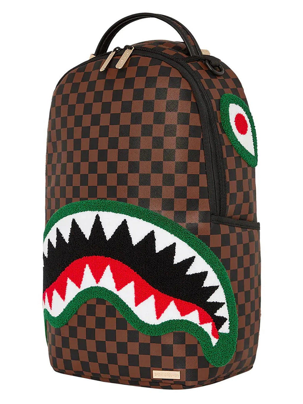 Chenille Backpack Brown k7m