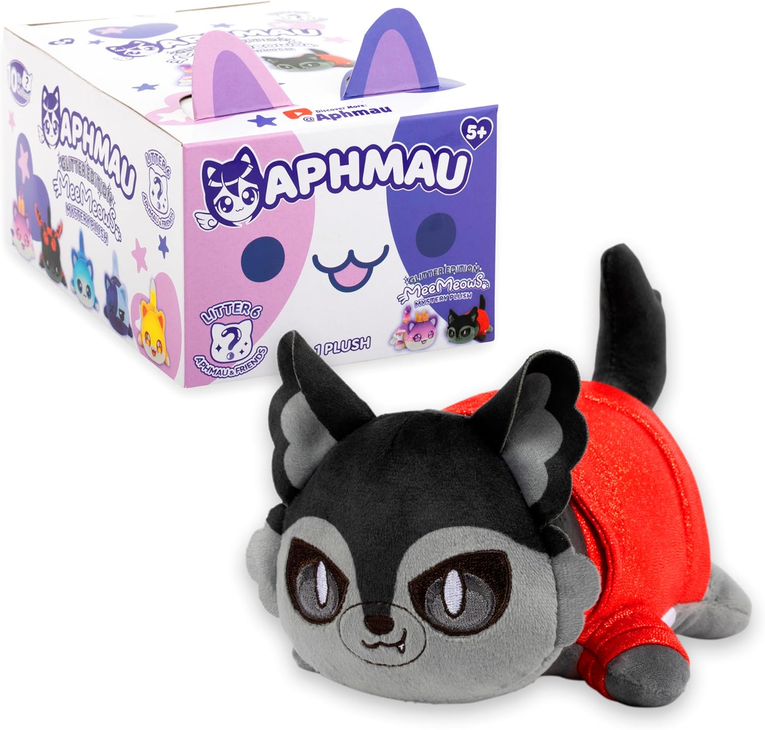 MeeMeow Mystery Plush Series 6 Blind Box 6 Inch k7q