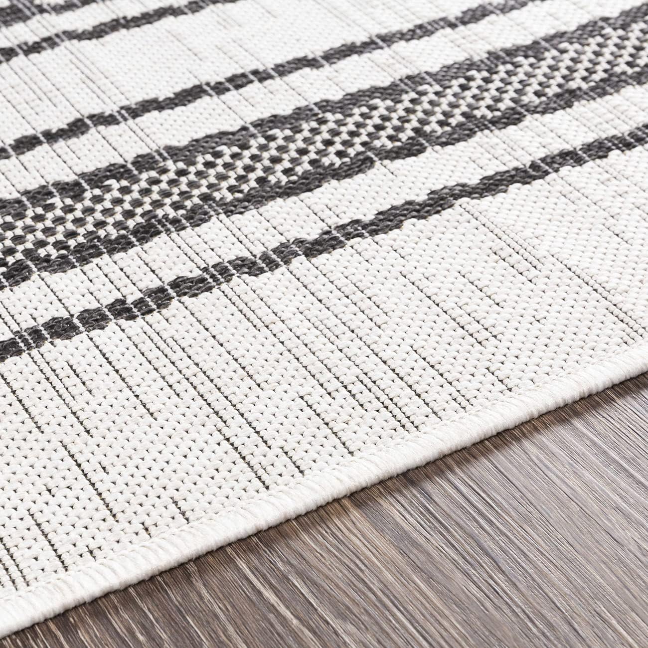 Outdoor Area Rug 5x7 Non Shedding Patio Carpet k7