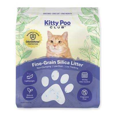 Fine-Grain Silica Cat Litter with Disposable Box a7