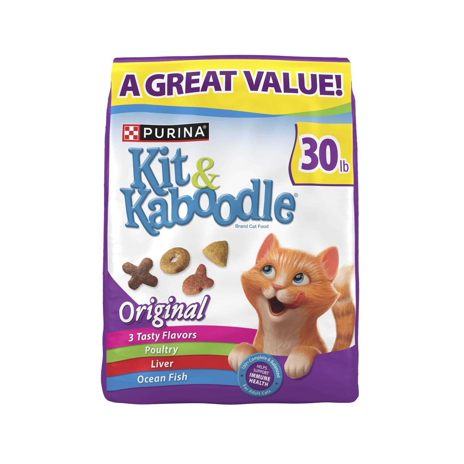 Purina Kit &amp; Kaboodle Dry Cat Food - Pet Supplies online store