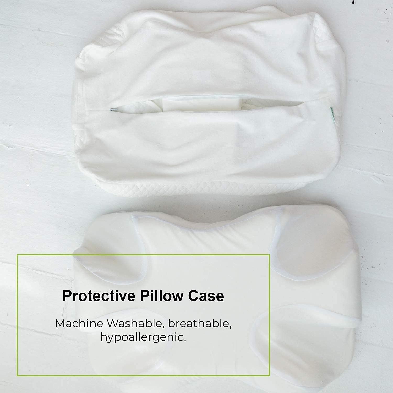CPAP Pillow Bundle with Cooling Case for Side Sleepers k7m
