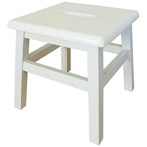 Solid Hardwood Step Stool for Adults and Kids, 12.25 Inches a7