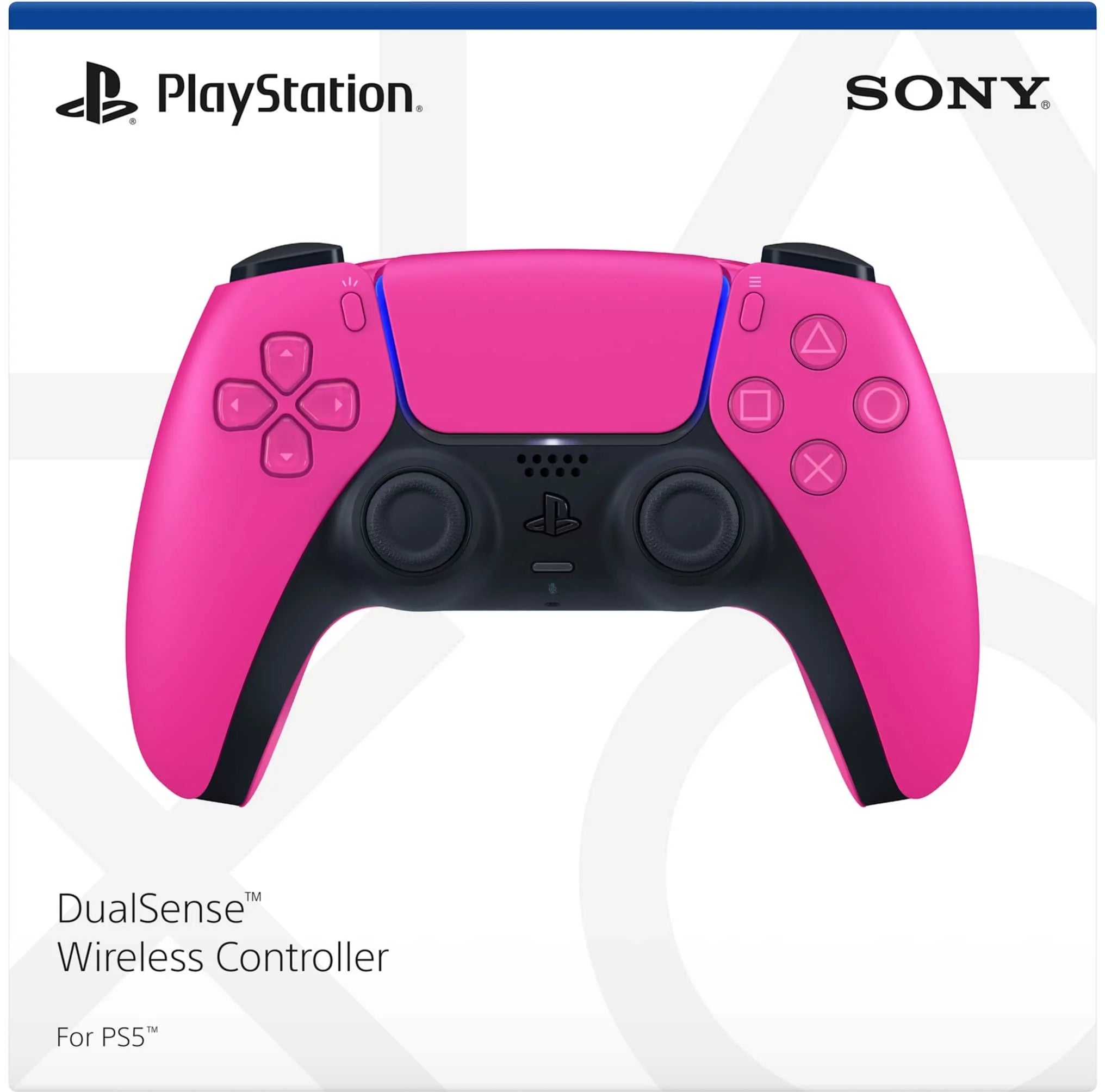 PS5 Slim Disc Edition 1TB Console with Spider-Man 2 Bundle and Two Controllers White & Nova Pink a7