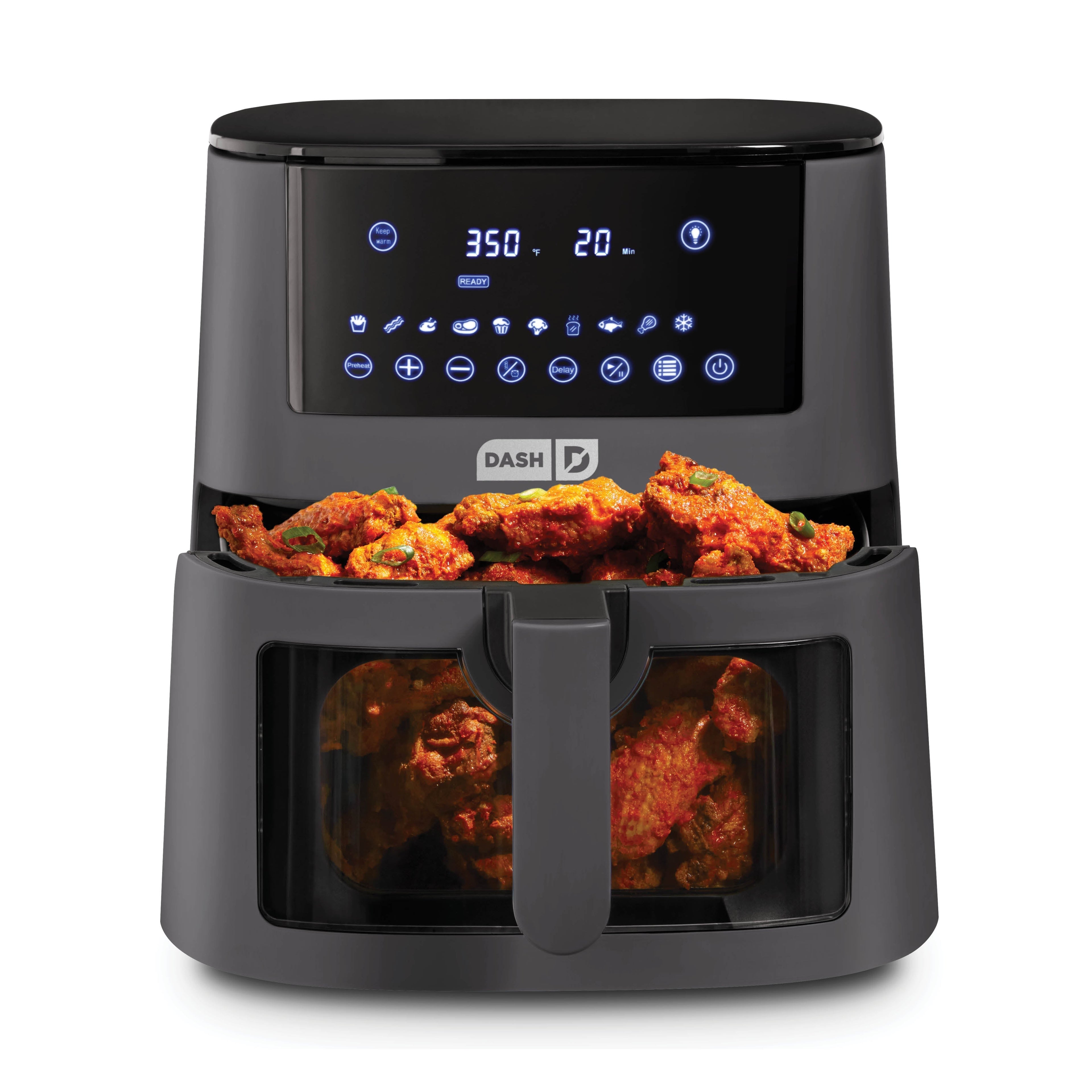 7qt Clear View Digital Air Fryer B7　hX fI