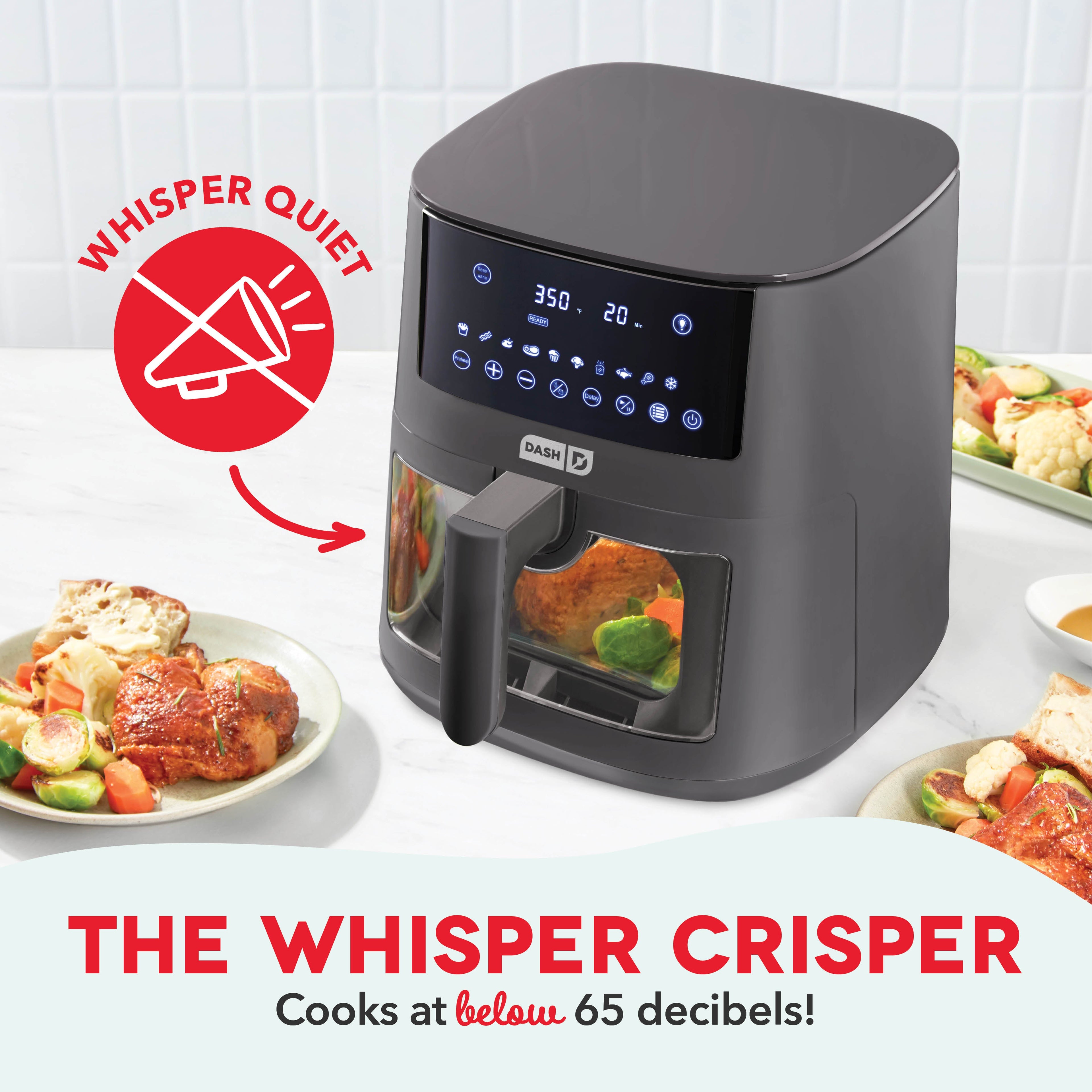 7qt Clear View Digital Air Fryer B7　hX fI