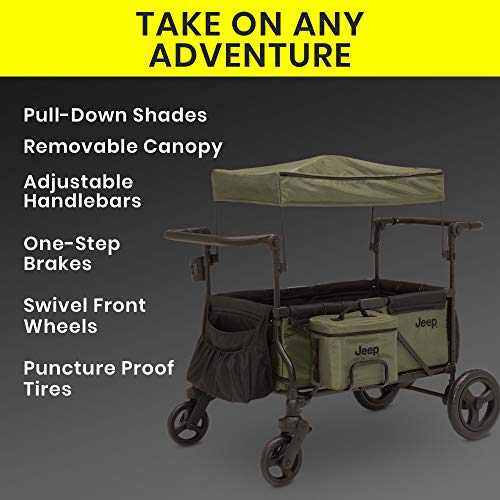 Stroller Wagon with Cooler Bag and Parent Organizer a7k