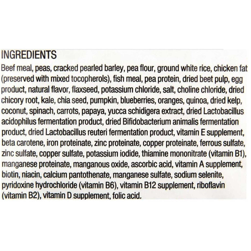 Beef Meal & Rice Adult Dry Dog Food k7m