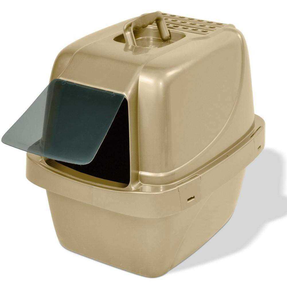 Enclosed Sifting Cat Litter Pan k7m