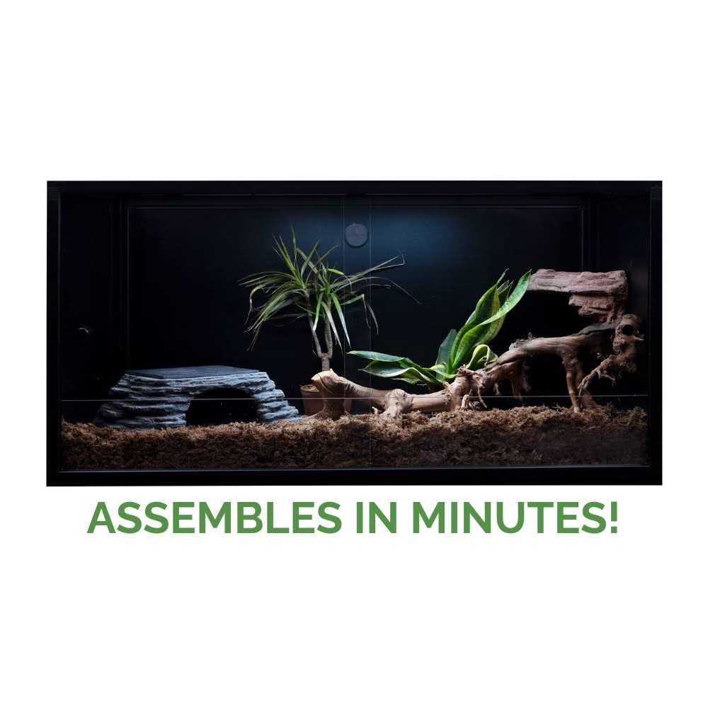 Reptile Enclosure 4x2x2 Wood Terrarium a7