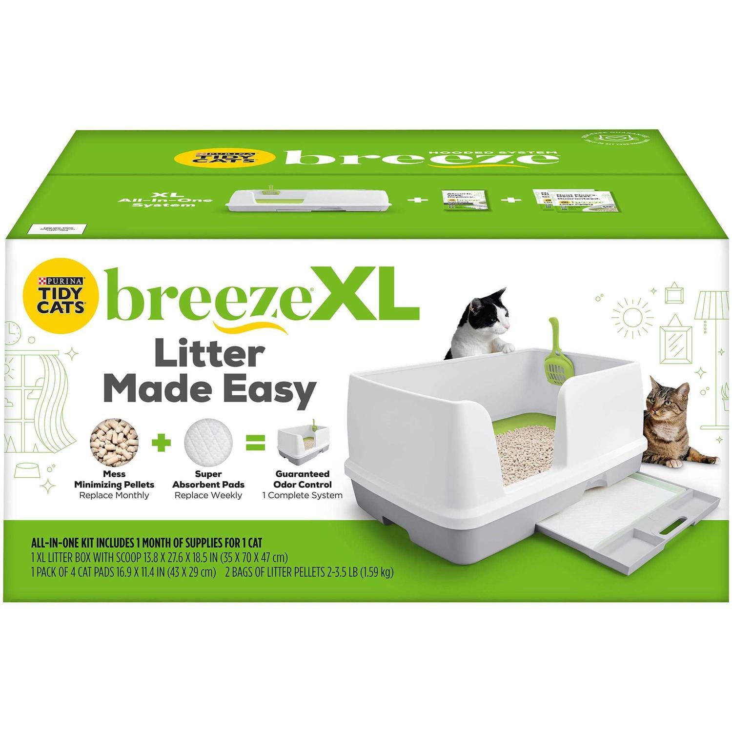 Cat Litter Box System with Pellets a7