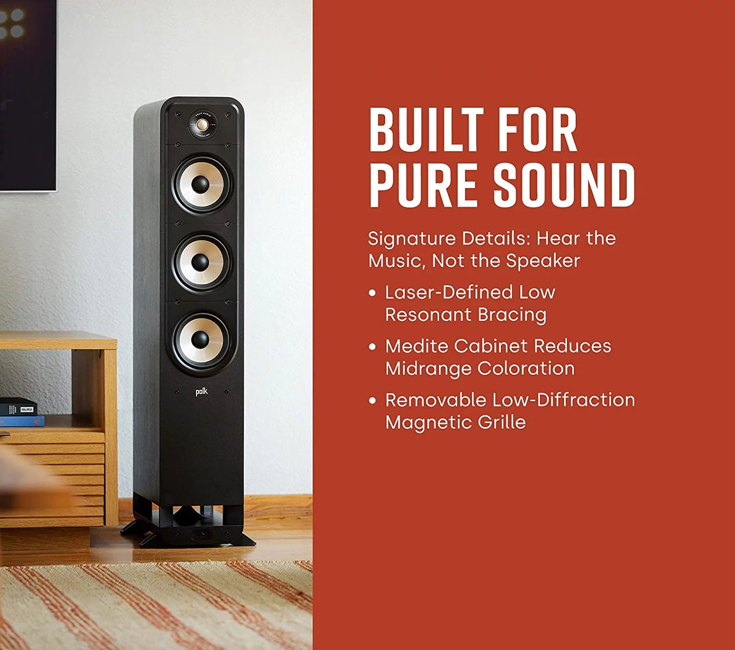 Tower Speaker Black a7