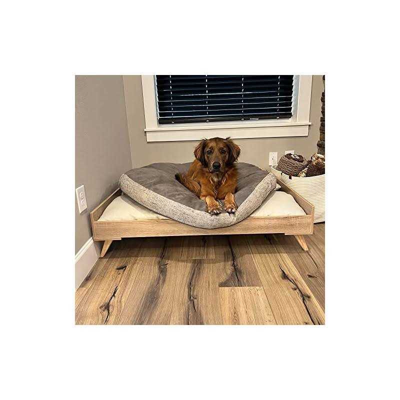 Raised Wooden Dog Bed Frame k7m