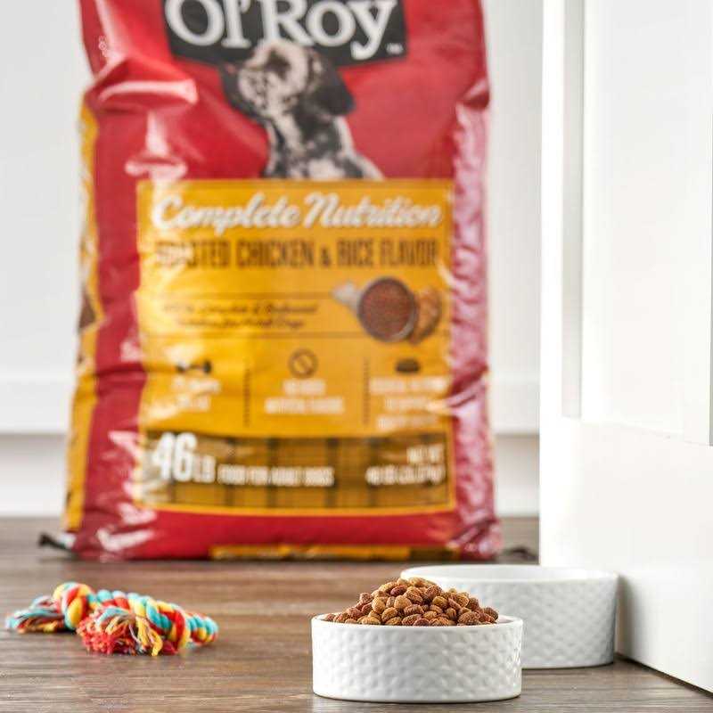 Dry Dog Food Roasted Chicken Rice Flavor a7