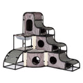 Prevue Pet Products Catville Tower Gray - Pet Supplies online store