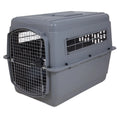 Petmate Sky Kennel IATA Complaint 40" XL Dog Crate Travel Pet Carriers for Dogs 70-90 lb, Gray