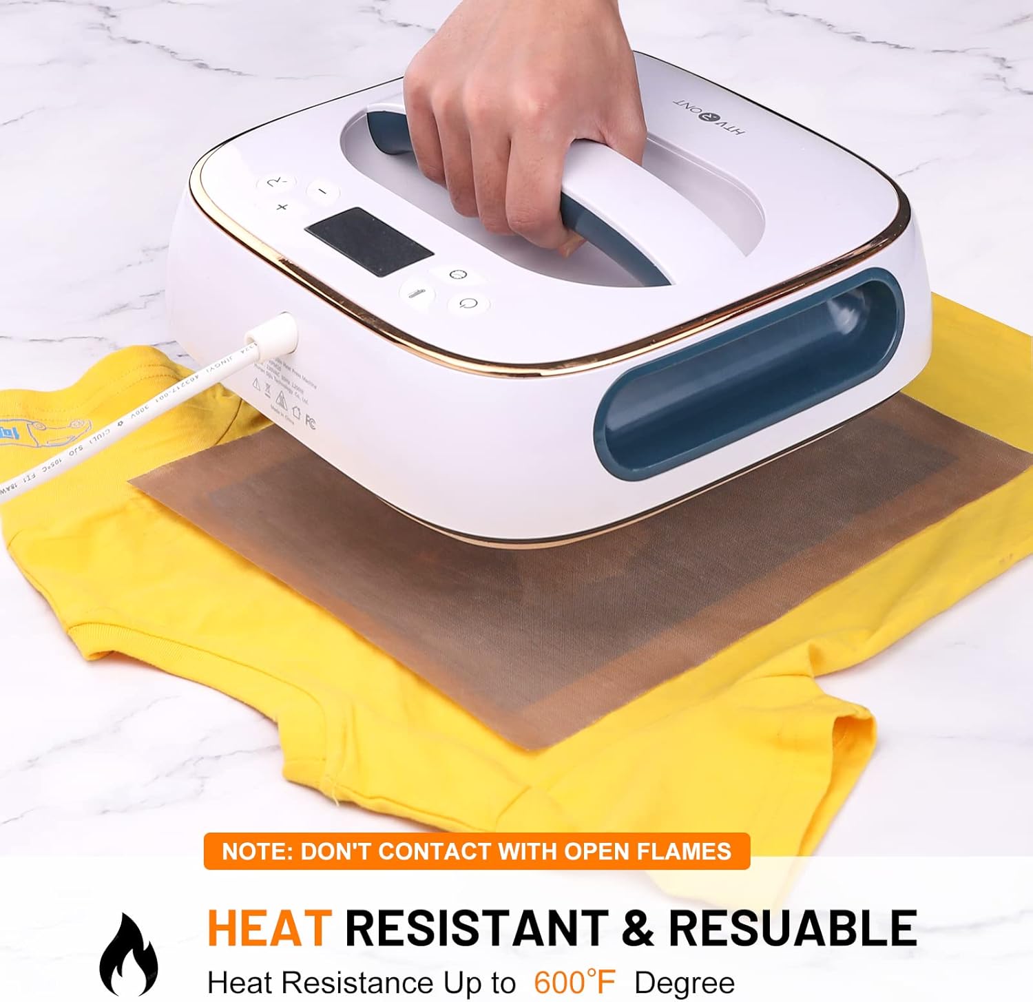 Heat Press Machine for T Shirts 15 x 15 with Accessories 52 Pcs a7