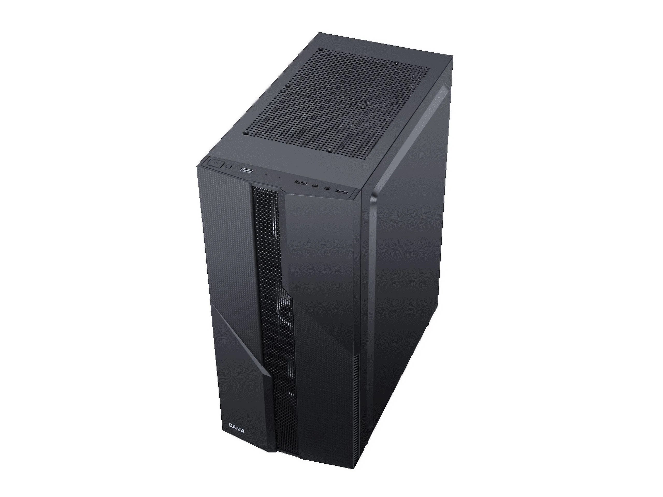 Black USB3.0 ATX Mid Tower Gaming Computer Case w4a
